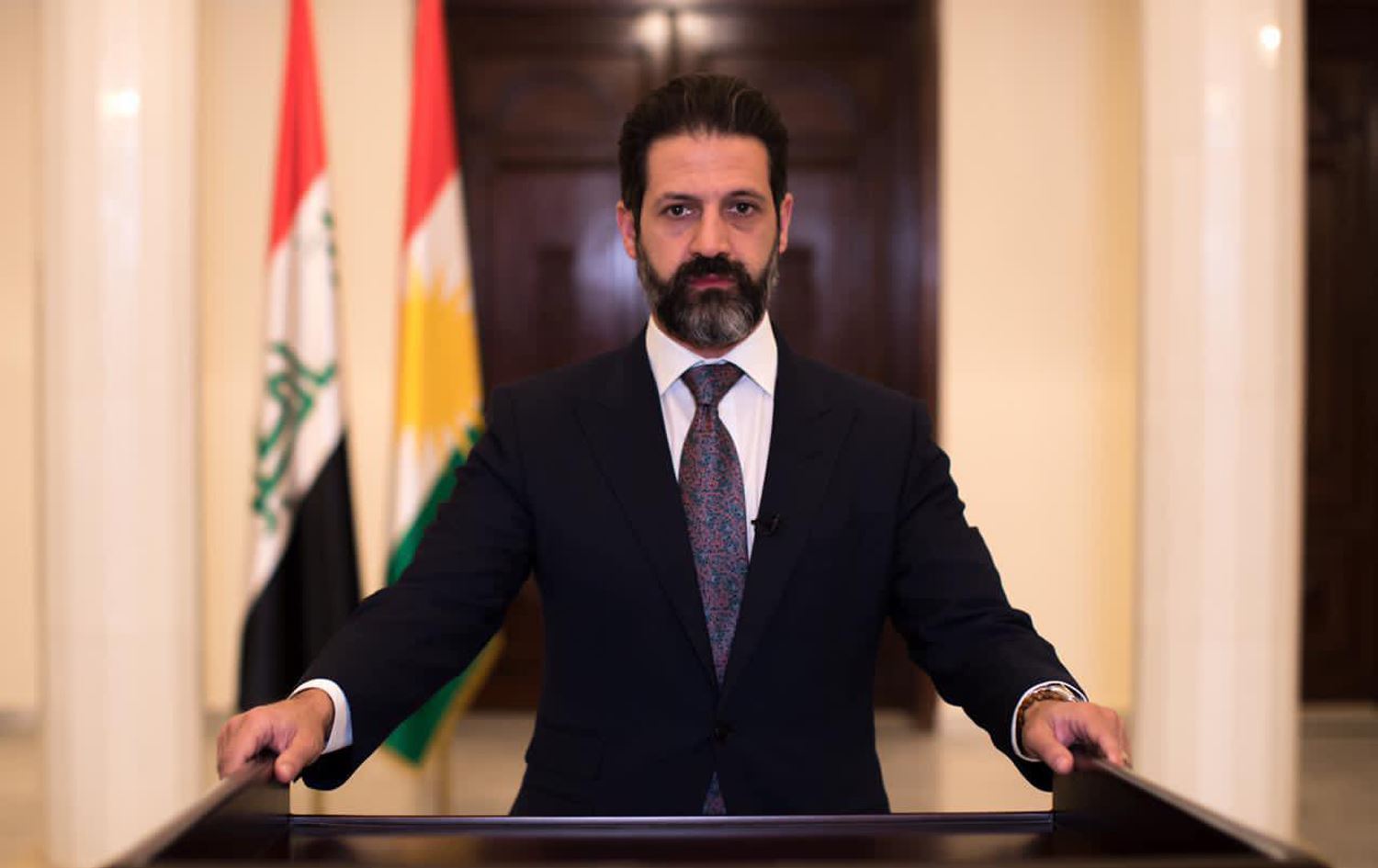 قوباد تاڵەبانی پەیامێكی لەسەر هێرشەكەی سەر فڕۆكەخانەی سلێمانی بڵاوكردەوە